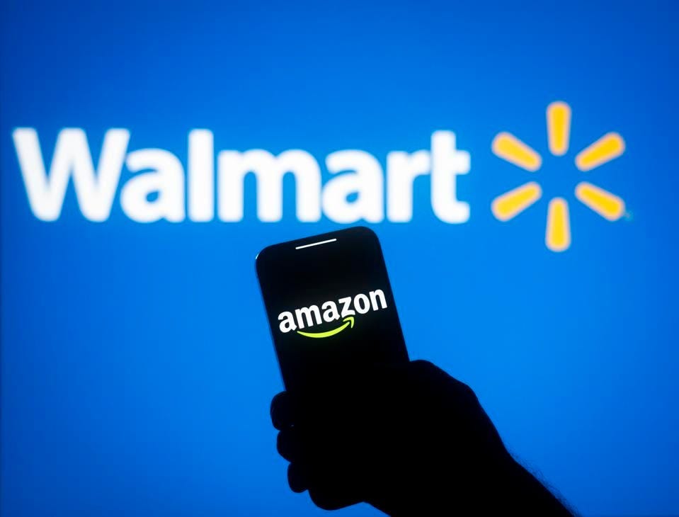 Amazon and Walmart are intensifying their tech-driven competition by launching AI-powered digital shopping assistants to enhance customer experience and boost sales.