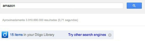 Diigo integrado en el buscador Diigo integrado en el buscador