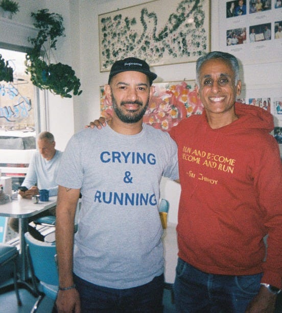 Raziq Rauf and Sanjay Rawal at Smile of the Beyond in Queens, New York City Raziq Rauf and Sanjay Rawal at Smile of the Beyond in Queens, New York City