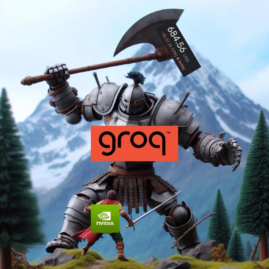 Groq vs Nvidia.