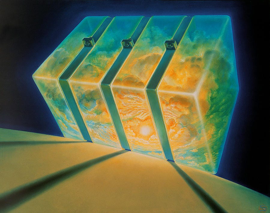 Security Painting by De Es Schwertberger