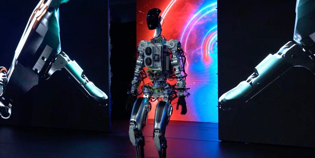 Tesla Optimus Humanoid robot Tesla Optimus Humanoid robot