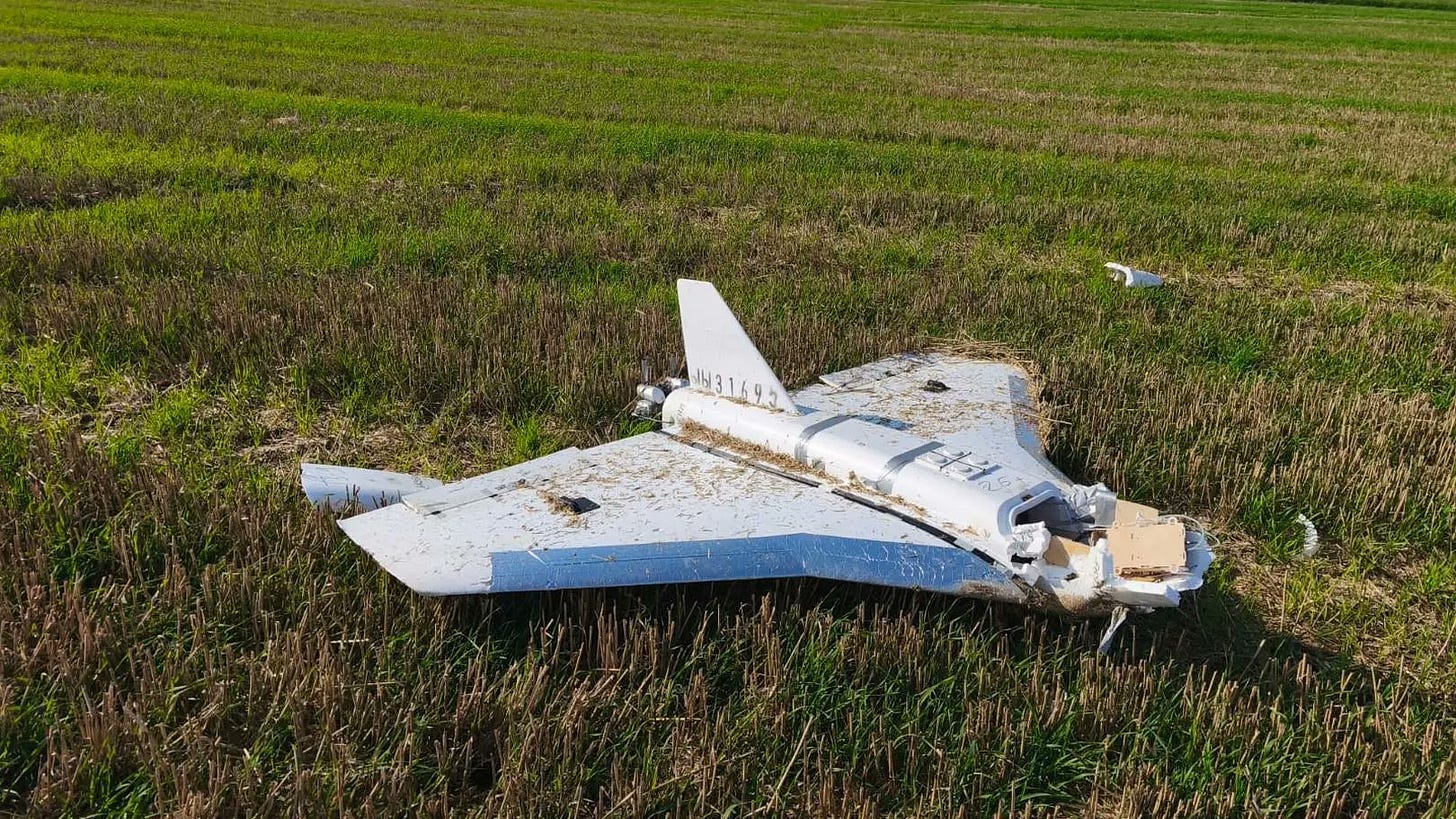 Podsumowanie sytuacji naruszeń polskiej granicy przez rosyjskie drony z  9/10 września 2025 - Świat Dronów Podsumowanie sytuacji naruszeń polskiej granicy przez rosyjskie drony z  9/10 września 2025 - Świat Dronów