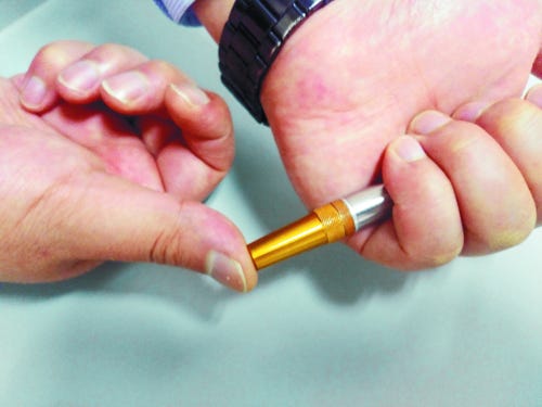 needle finger