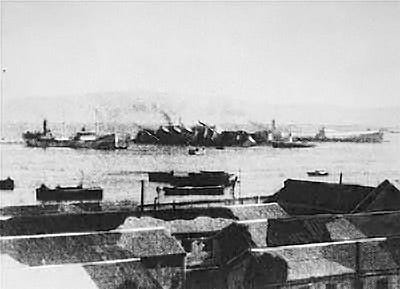 In 1940, the SS Patria sank after a Haganah bombing intended to prevent British deportation of Jewish refugees away from Palestine. The disaster killed 267 people, most of them Jews.