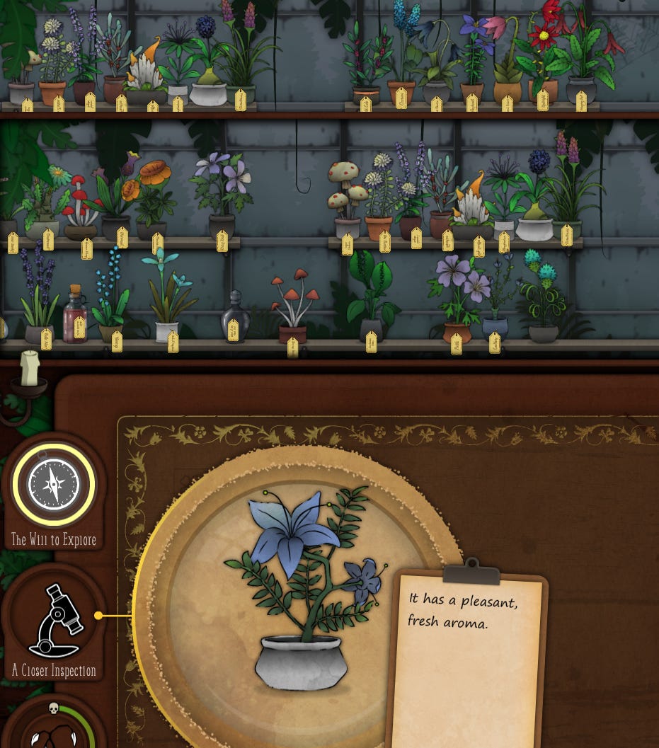 Game Review: Strange Horticulture - by H.L. Burke