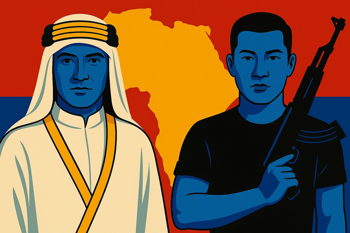 TE Lawrence and Wolf Warrior