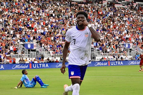 USMNT defeated Venezuela 3-1 in a friendly on January 18, 2025 at Chase Stadium in Fort Lauderdale, Fla. Photos by Sam Spencer