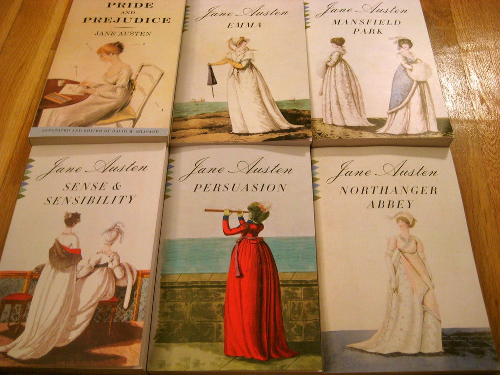 Jane Austen books | Emily | Flickr