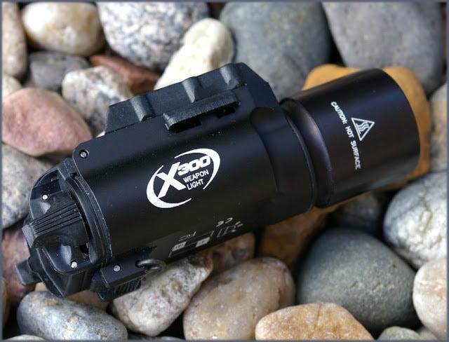 Surefire X300 LED Tactical Weapon Light Review and Test