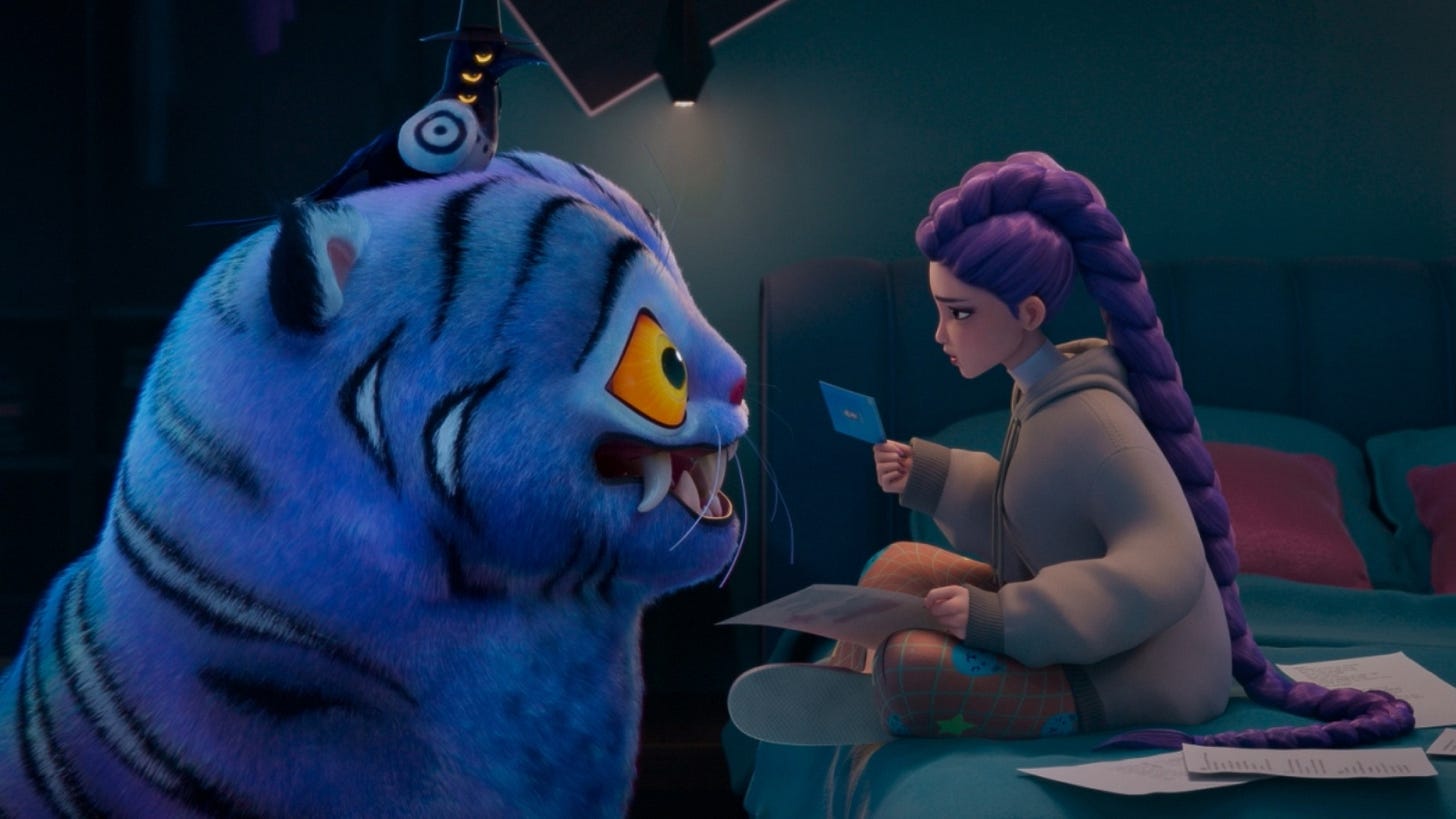 Kpop Demon Hunter Tiger Plush-Kpop Demon Hunter Tiger Plushie