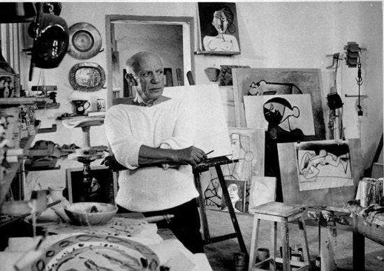 Pablo Picasso in Vallauris, a Place for Invention: Linocuts, Ceramics and  Love