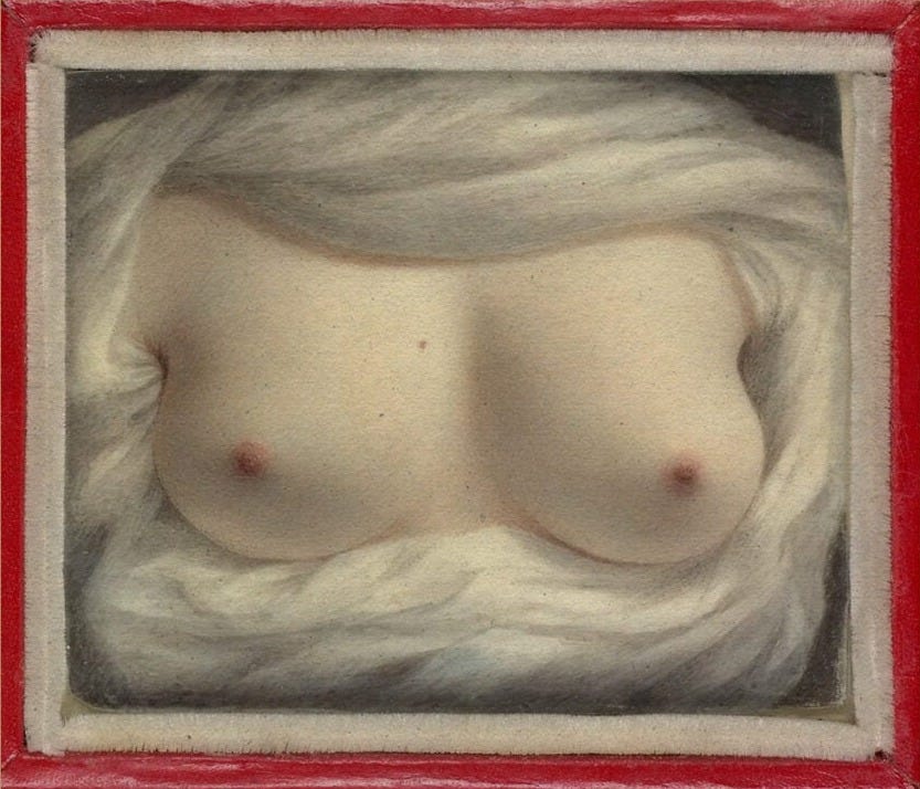 Sarah Goodridge - Self Portrait - Breasts - 1830