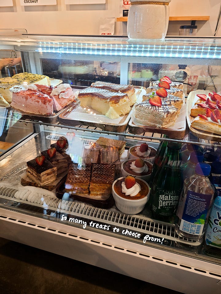 Sumaq Coffee register and front counter