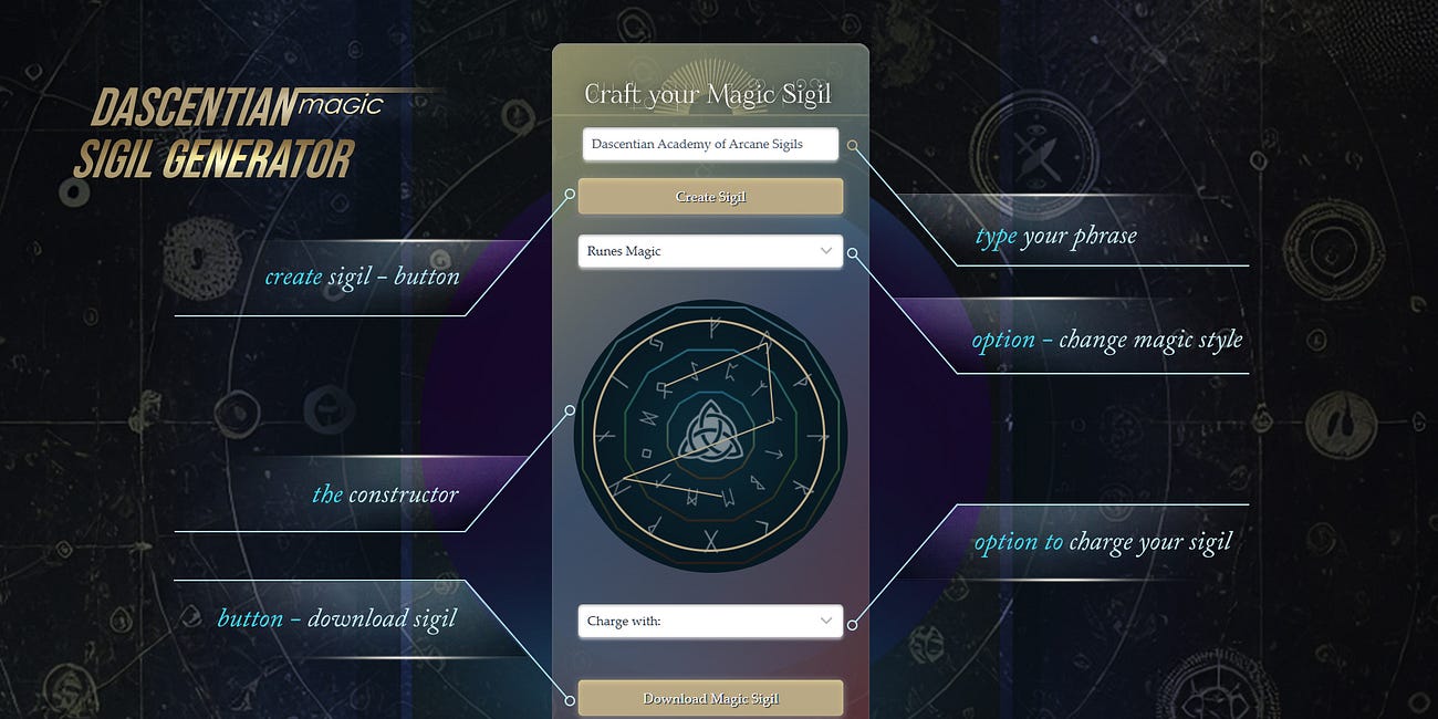 Online free Sigil generator