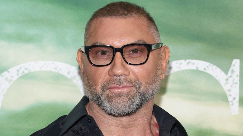 Dave Bautista looking ahead