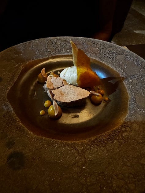 Images from Brazil of sunsets and beaches and beautiful meals