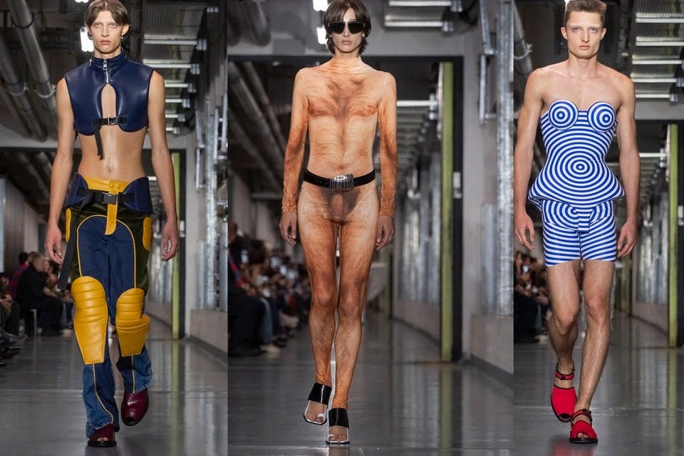 Duran Lantink Debut Jean Paul Gaultier PFW SS26 | Hypebeast