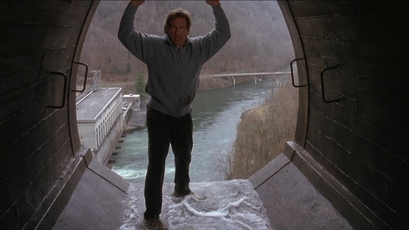 One Perfect Shot on X: "THE FUGITIVE (1993) Director of Photography:  Michael Chapman | Director: Andrew Davis http://t.co/FKKyrUfEpE" / X