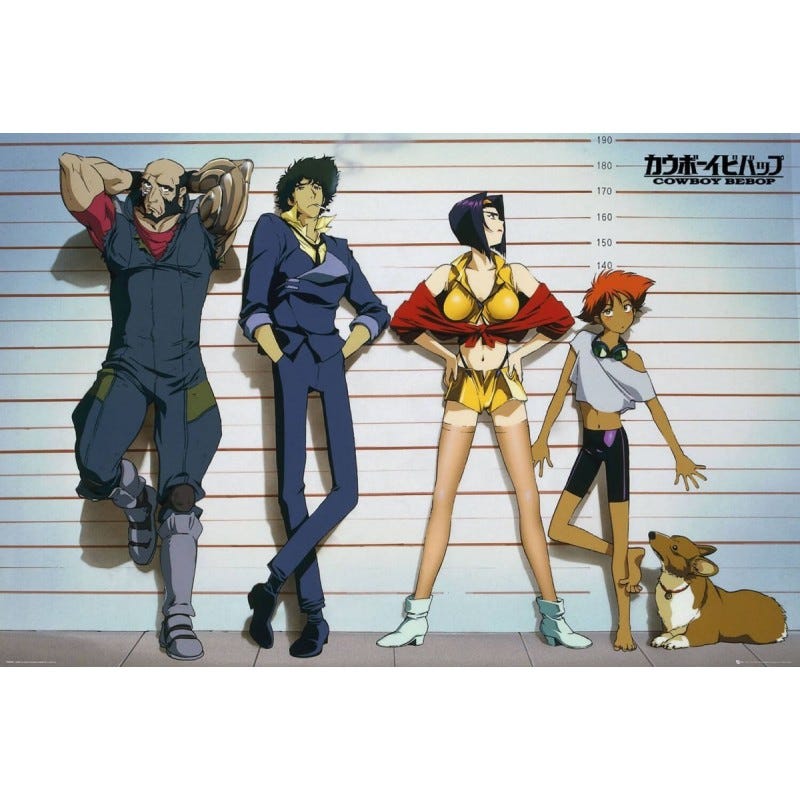 Cowboy Bebop na dużym plakacie w Twoim pokoju!