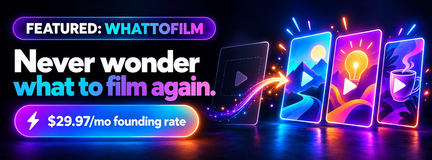 WhatToFilm — Featured Sponsor of the Week