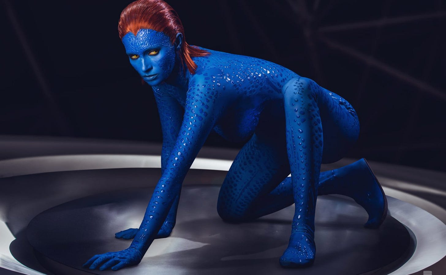 Marvel Cosplay: X-Men's Mystique's Explosive Transformation - Bell of Lost Souls Marvel Cosplay: X-Men's Mystique's Explosive Transformation - Bell of Lost Souls
