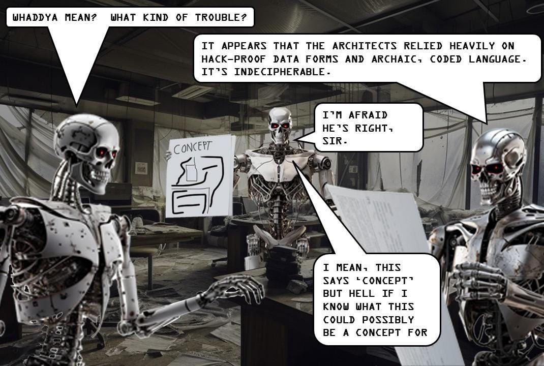 A group of robots in an office

AI-generated content may be incorrect.