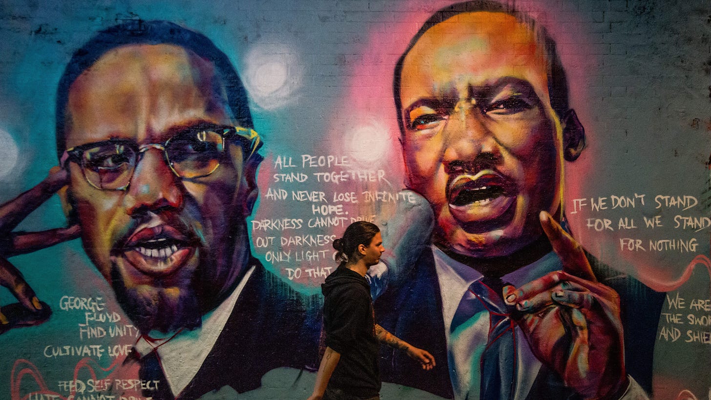 Black Power Scholar Illustrates How MLK And Malcolm X Influenced Each Other  : NPR