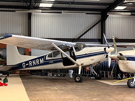 Getting ready for skydive