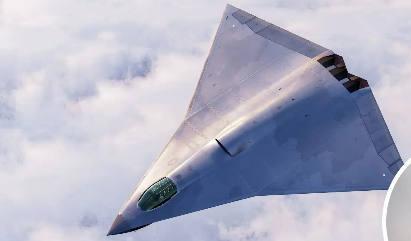 China's 'sixth-gen' fighter jet spotted with design upgrades, J-36's fifth prototype.