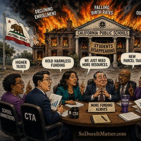 The Great California School Downsizing