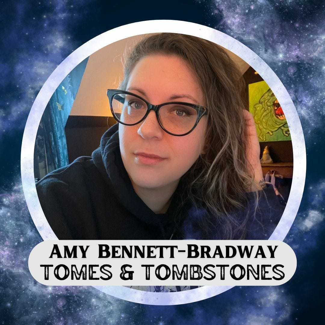 Amy | Tomes & Tombstones