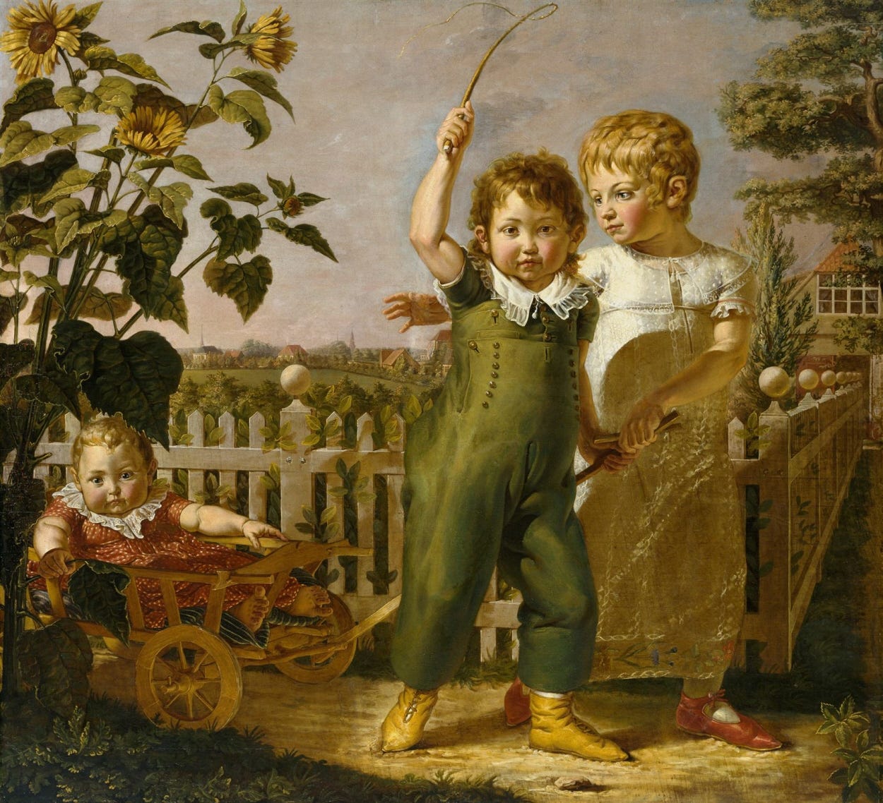 Philipp Otto Runge, The Hülsenbeck Children, 1805 to 1806 Philipp Otto Runge, The Hülsenbeck Children, 1805 to 1806
