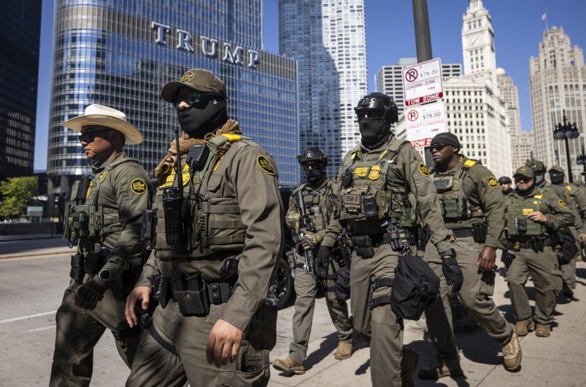 Feds march into Downtown Chicago; top border agent says people are arrested  based partly on 'how they look' - Chicago Sun-Times