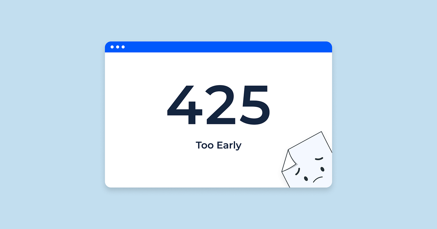 What is 425 Status Code 📖 How to Fix Issue