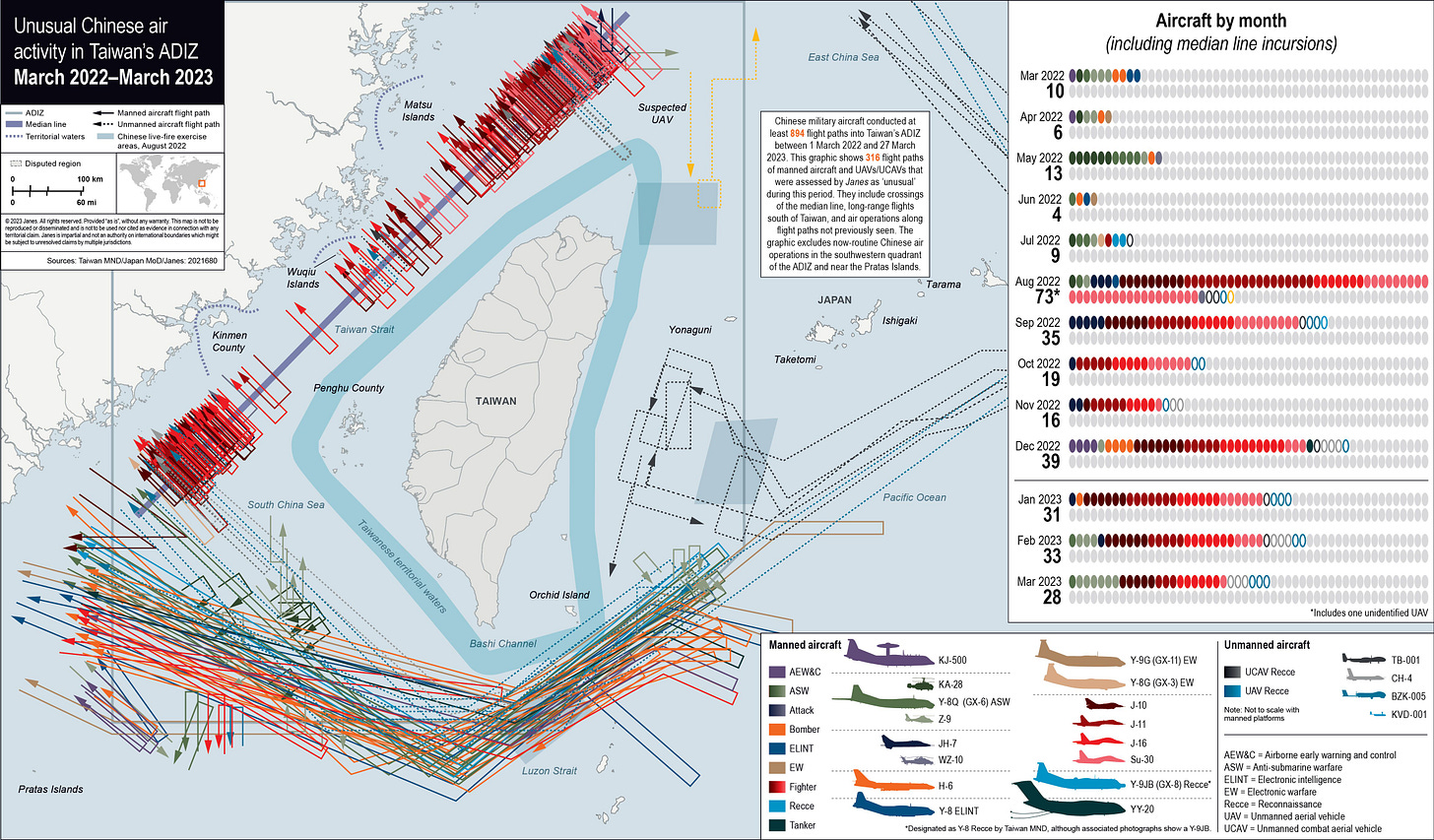 Strange patterns: Growing complexity of Chinese activity in ...