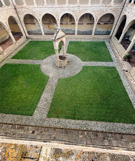 wine tasting at Abbazia di Propezzano