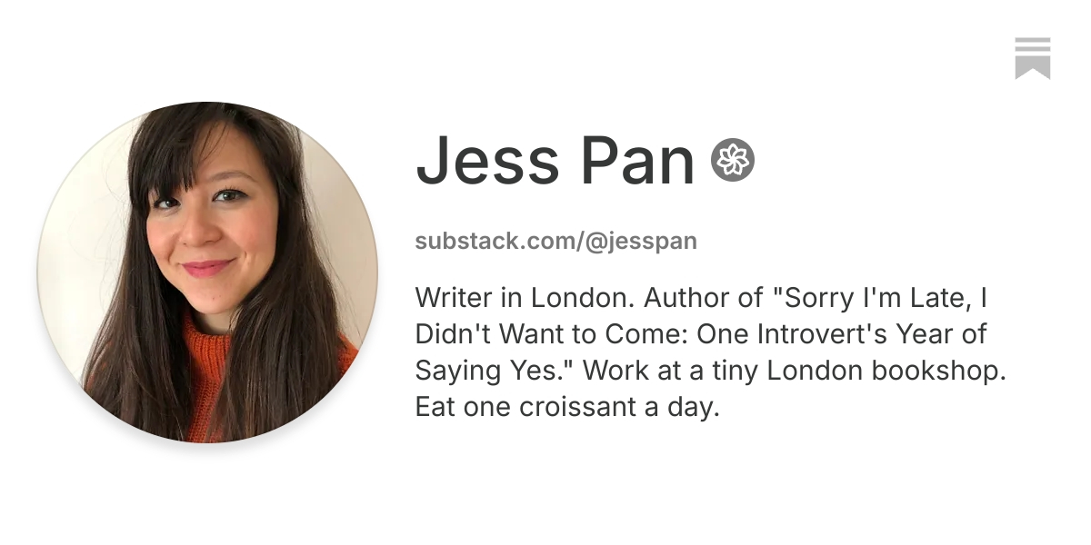 Jess Pan | Substack