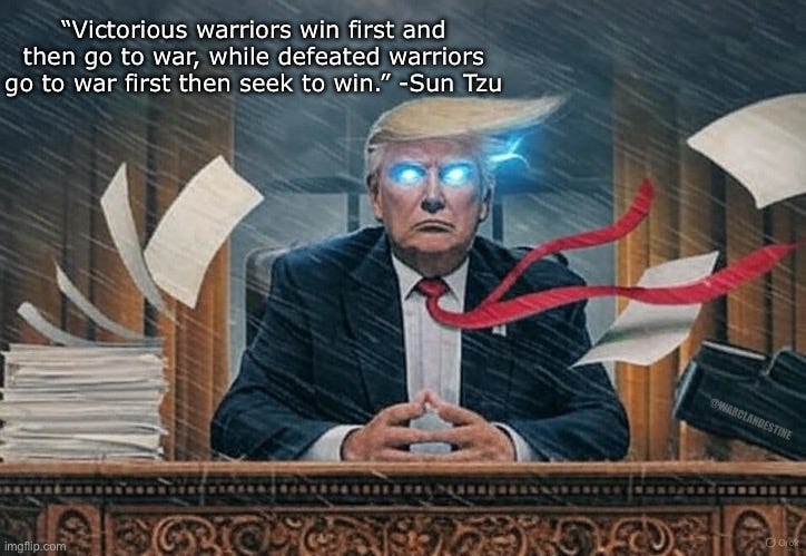 Trump is Preparing for the Storm
