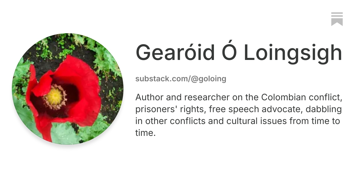 Gearóid Ó Loingsigh | Substack
