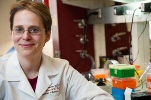 University of Oklahoma College of Medicine Professor Anna Csiszar, M.D., Ph.D., studies the intersection of the aging brain and "chemo brain."