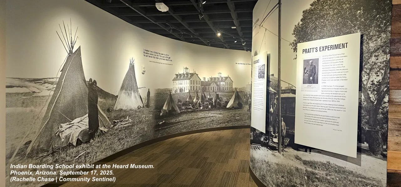 Away From Home: American Indian Boarding School Stories exhibit at Heard Museum (Rachelle Chase | Community Sentinel)