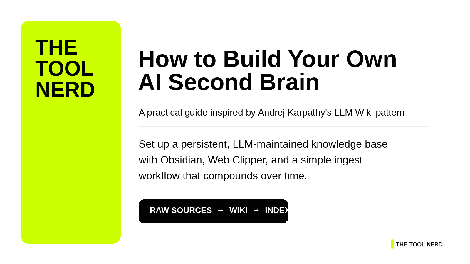 Step-by-Step Guide: Build Your Own AI Second Brain with Obsidian and ...