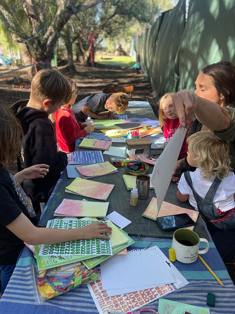 Photos from the first day of Behere enrichment in 2023