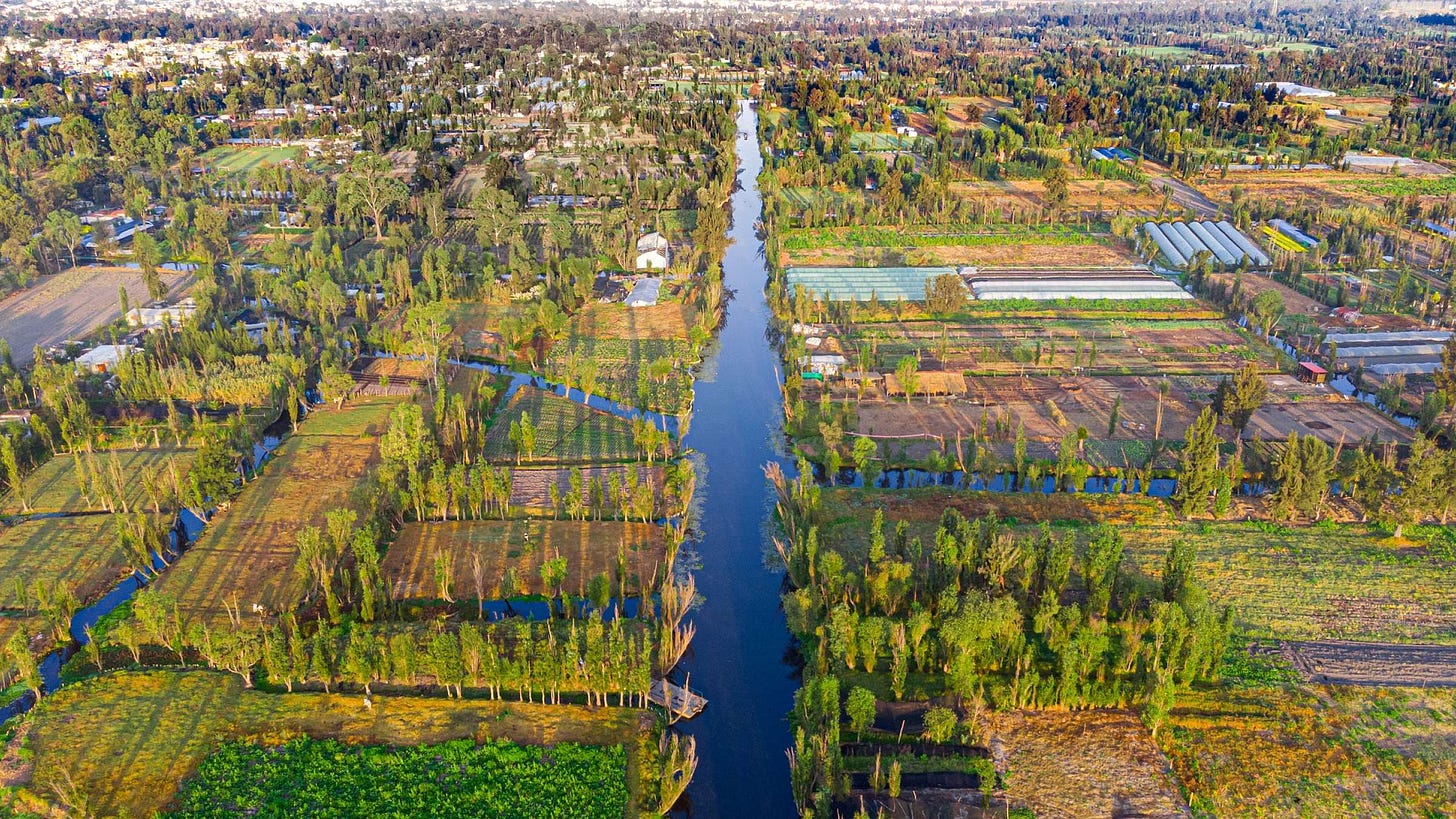 Indigenous sustainable agriculture system Chinampas | PreventionWeb