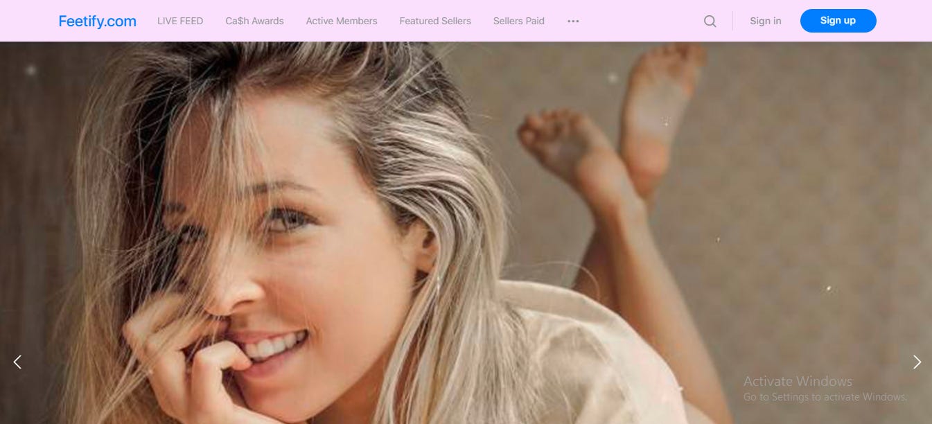 selling feet pics on feetify