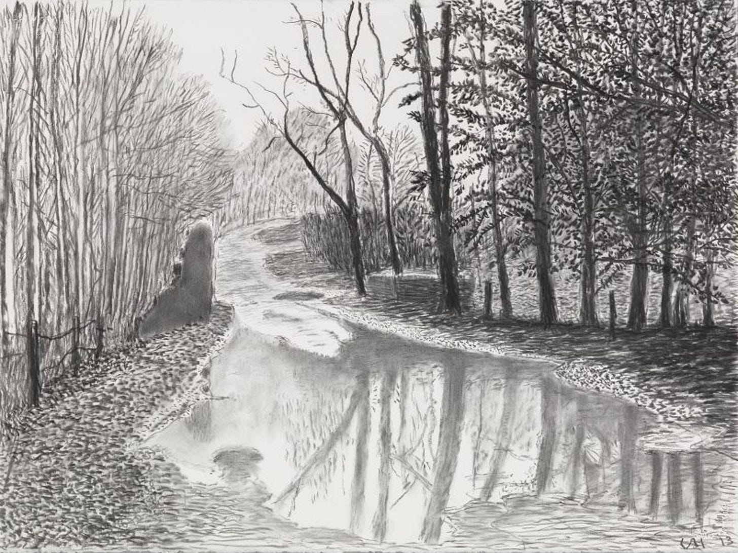 David Hockney draws on both future and past in new works | The Independent | The Independent David Hockney draws on both future and past in new works | The Independent | The Independent
