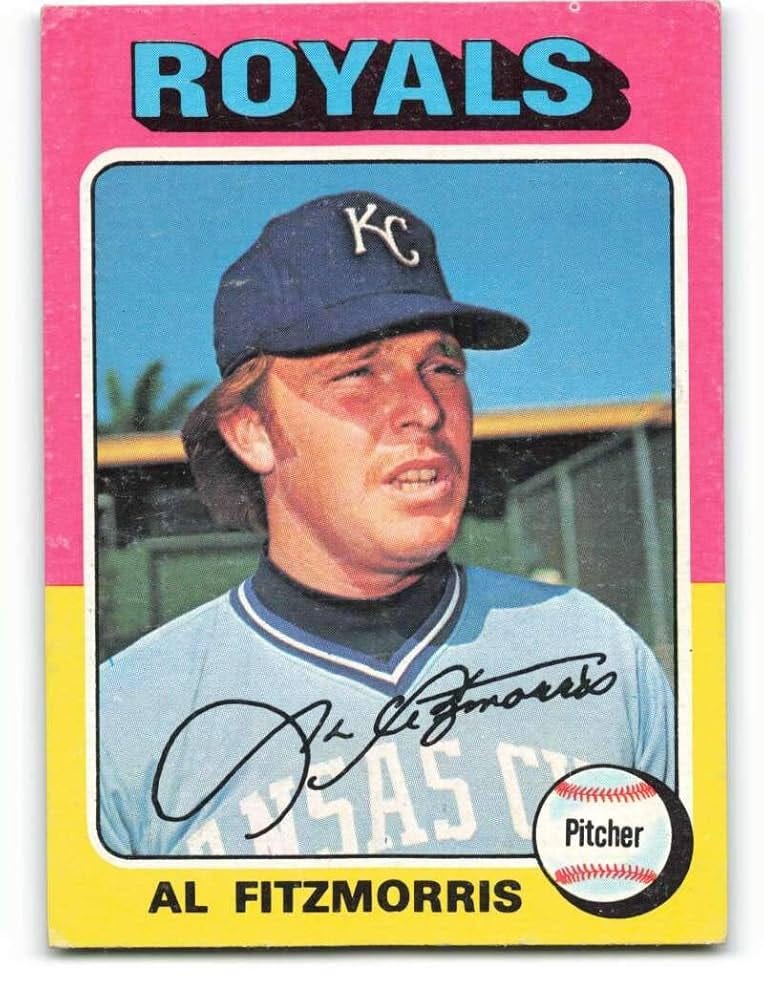 Amazon.com: 1975 Topps #24 Al Fitzmorris EX Excellent Kansas City Royals  Baseball MLB : Everything Else