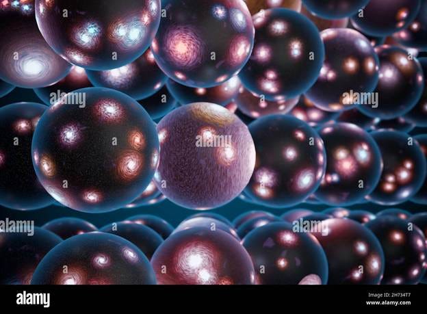 Multiple universes in multiverse. Many parallel universes in many ...