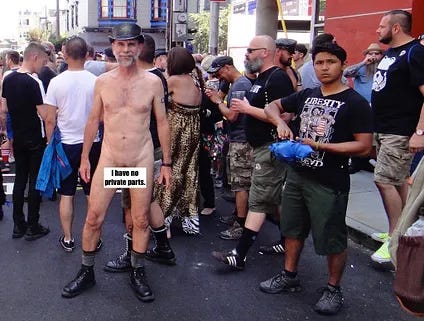 20 years of the “San Francisco Naked Guy”